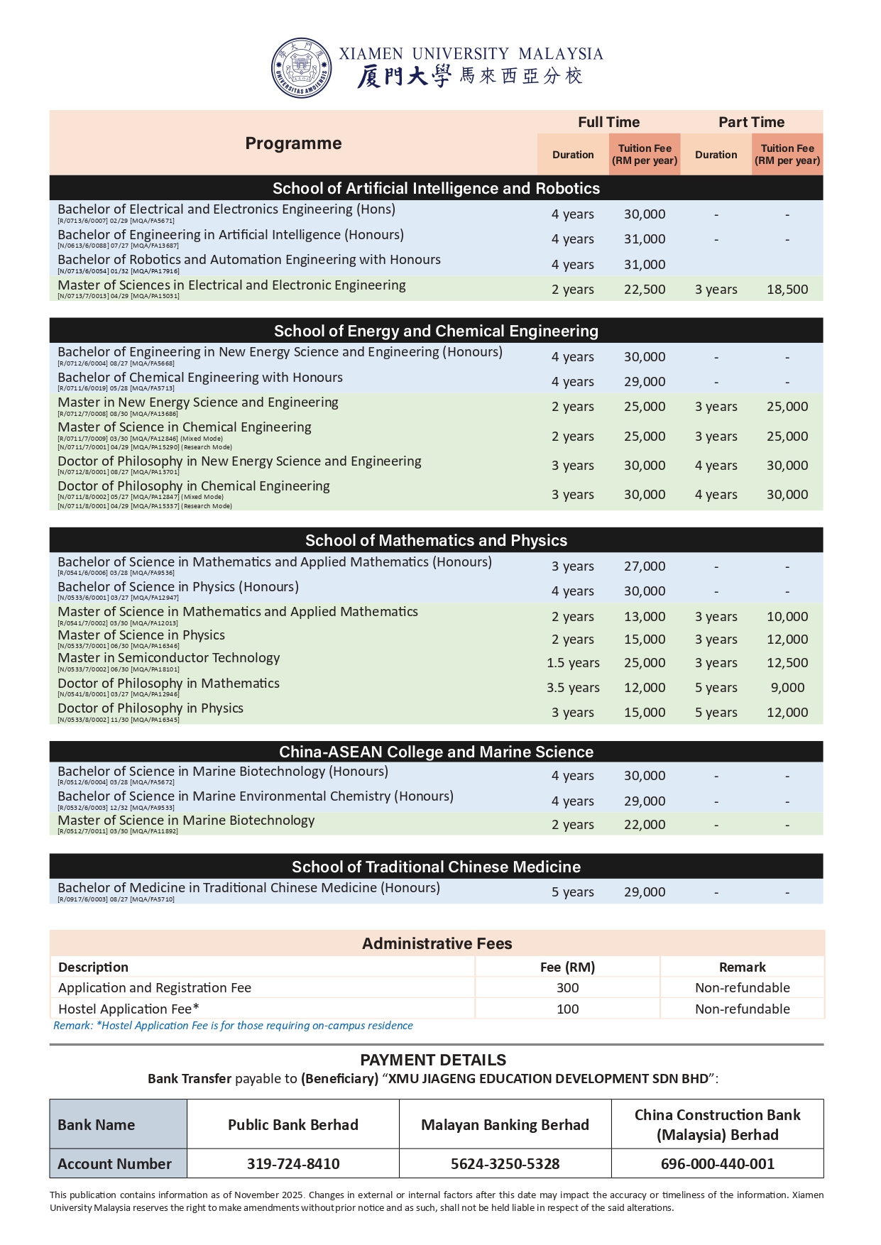 XMUM Tuition Fee & Scholarship 2026_page-0002